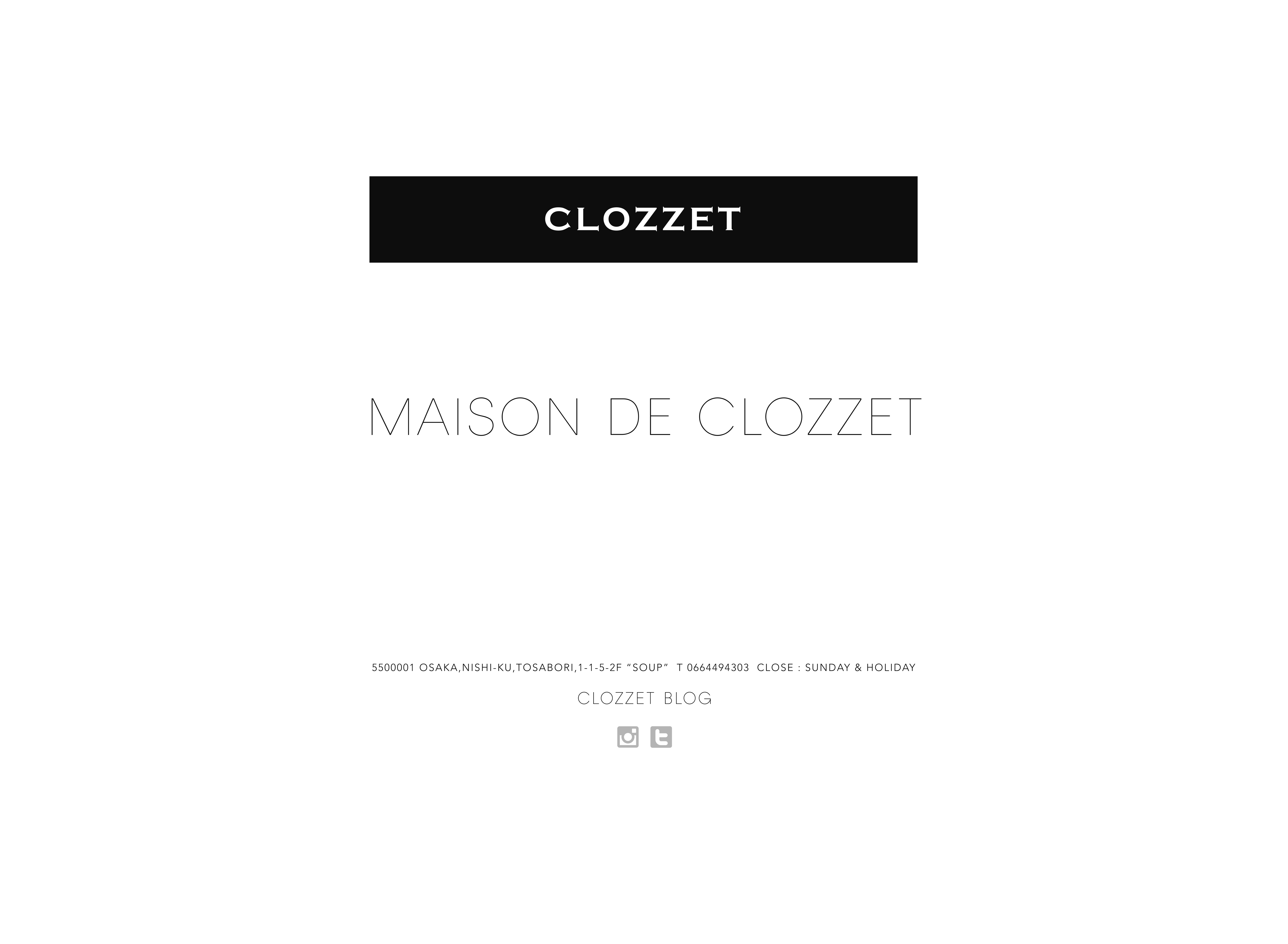 clozzet　top page